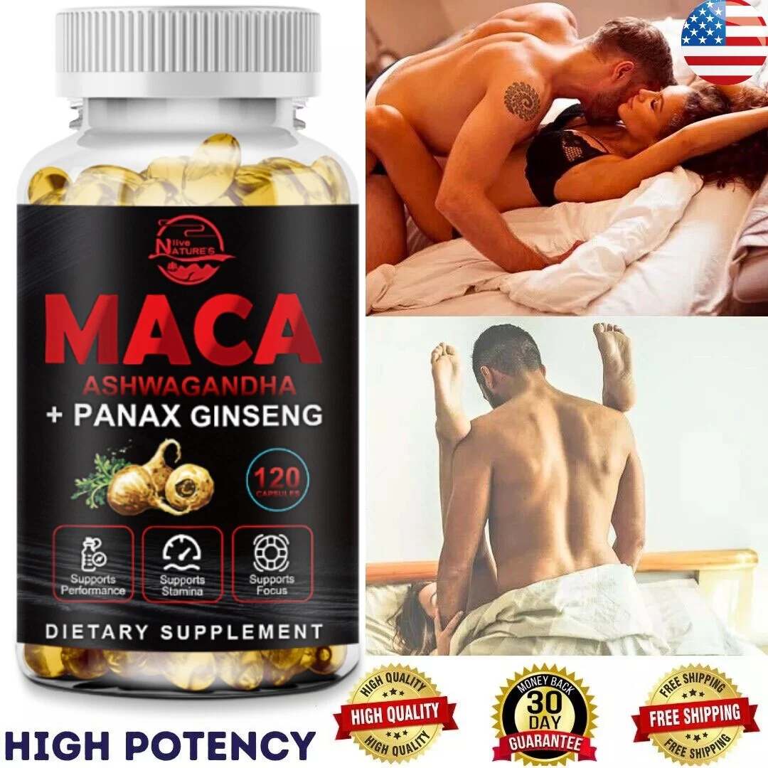 Male Enhancement 120 Capsules,Sexual Desire,Performance & Endurance Support NEW