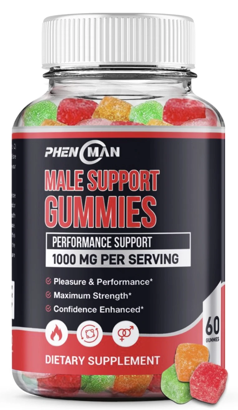 (1 Pack) Phenoman Male Gummies -Phenoman Male Enhancement- (Assorted Flavor)