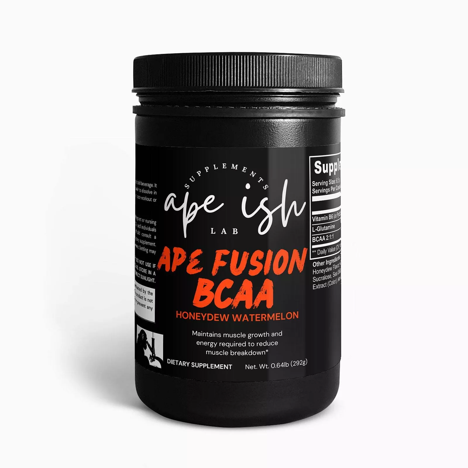 Ape Fusion BCAA - Post Workout Powder (Honeydew/Watermelon)