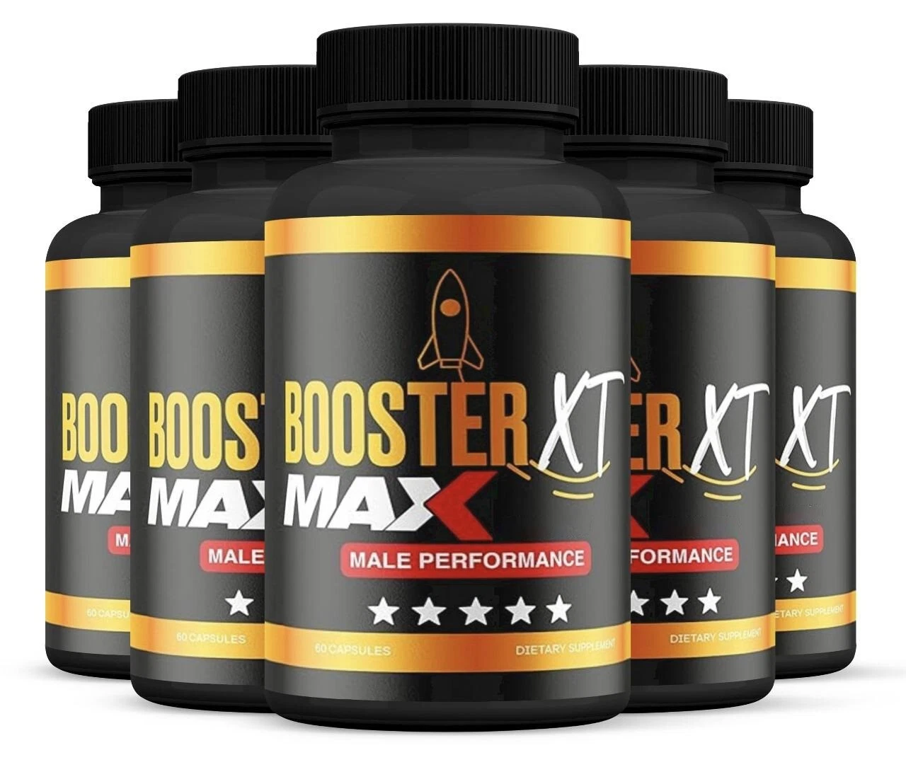 BoosterXT Max MaleCapsules to Boost T-Levels for Enhanced Intimate Drive(5 Pack)