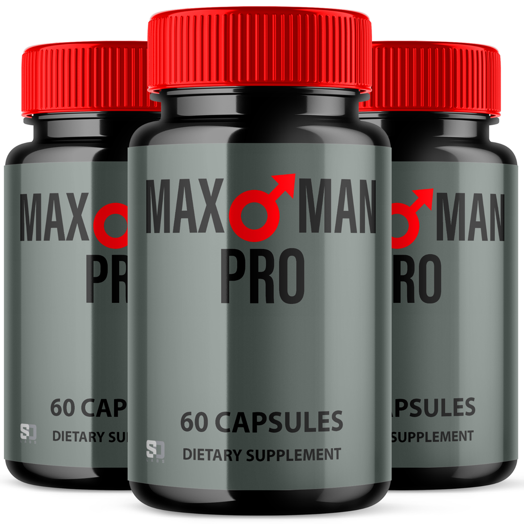 Max Man Pro Capsule Male Health Supplement (3 Pack)