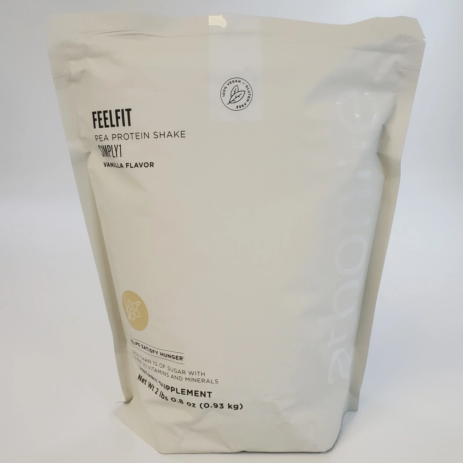 Arbonne Feelfit VANILLA Pea Protein Shake Simply1 Over 20 Vitamins Exp 3/2027+