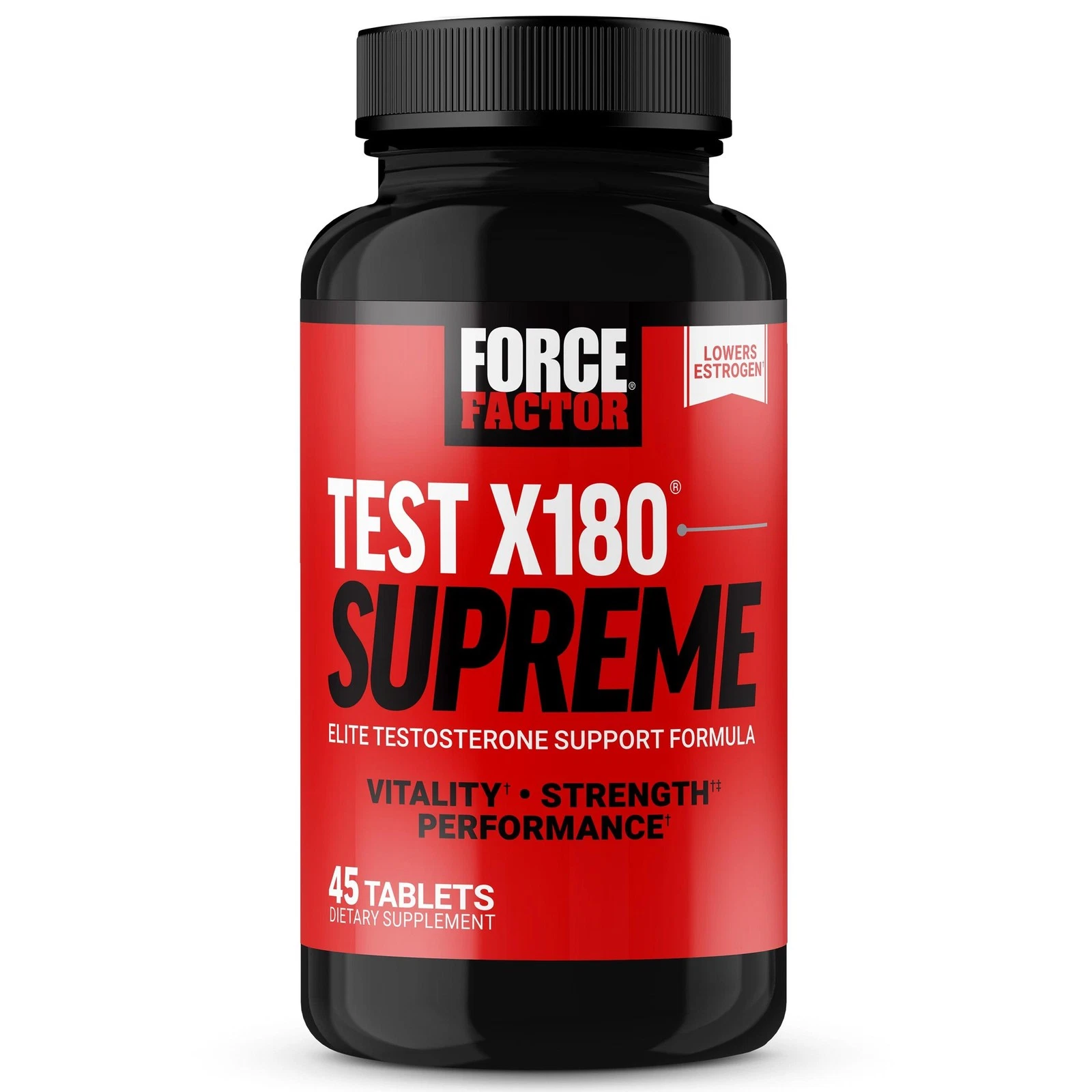 Force Factor Alpha King Supreme Dietary Supplement - 45 Tablets