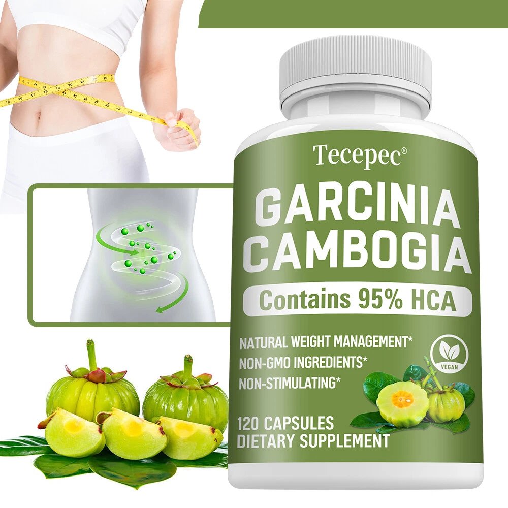 Garcinia Cambogia Extract, Premium Fat Burning 95% HCA, Natural Weight Loss