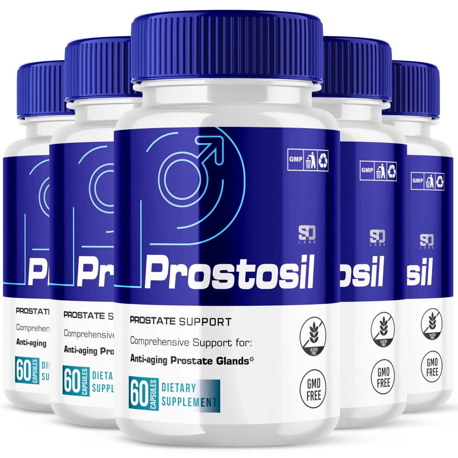 Prostosil Men Pills - Support Prostate Wellness and Urinary Function (5 Pack)