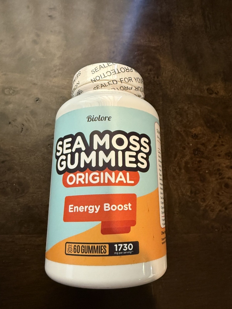 Sea Moss 60 Gummies -2 per serving Mixed Flavor EXP 3/27 NEW
