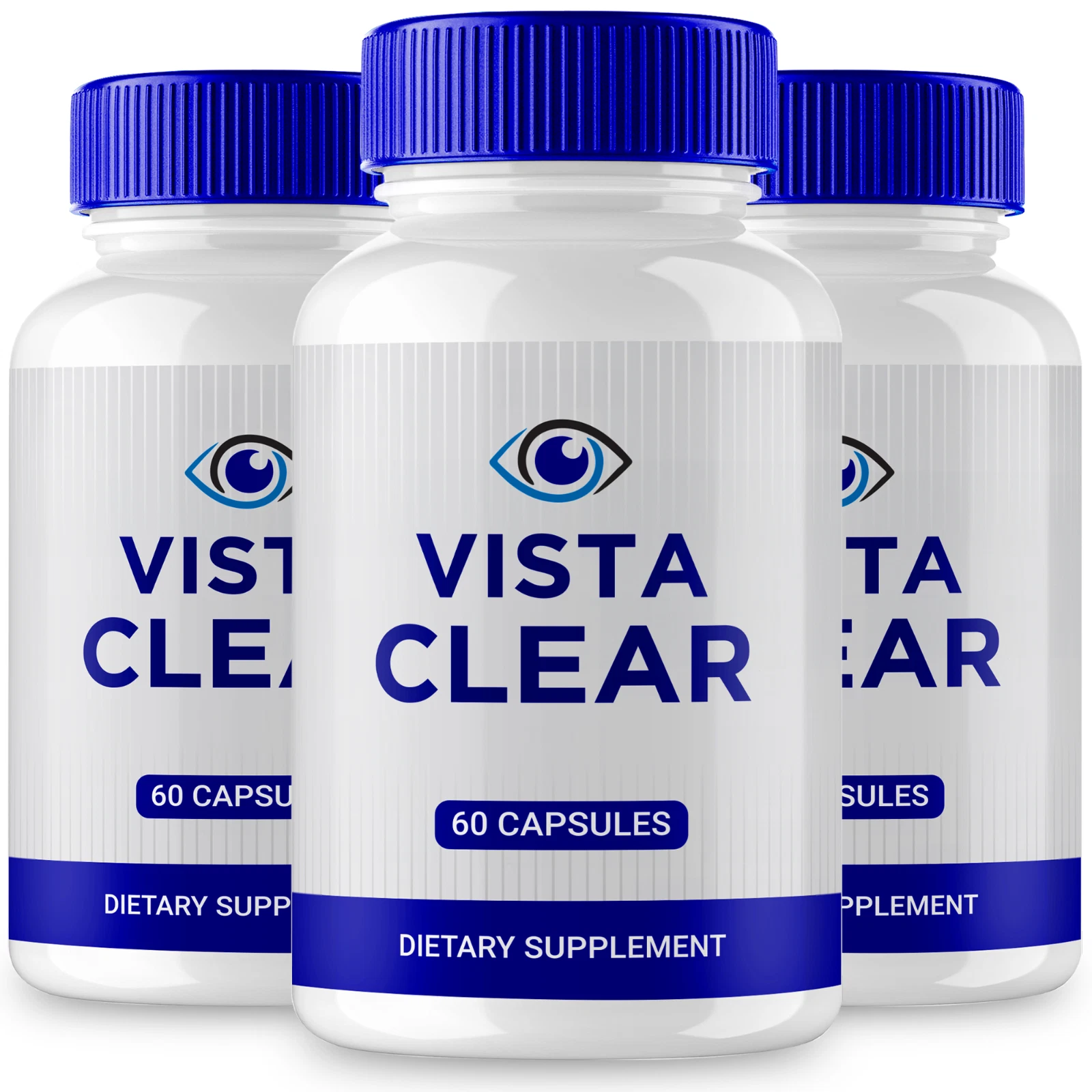 (3 Pack) Vista Clear Eye Health Support Pills, Eye Care Support (180 Capsules)