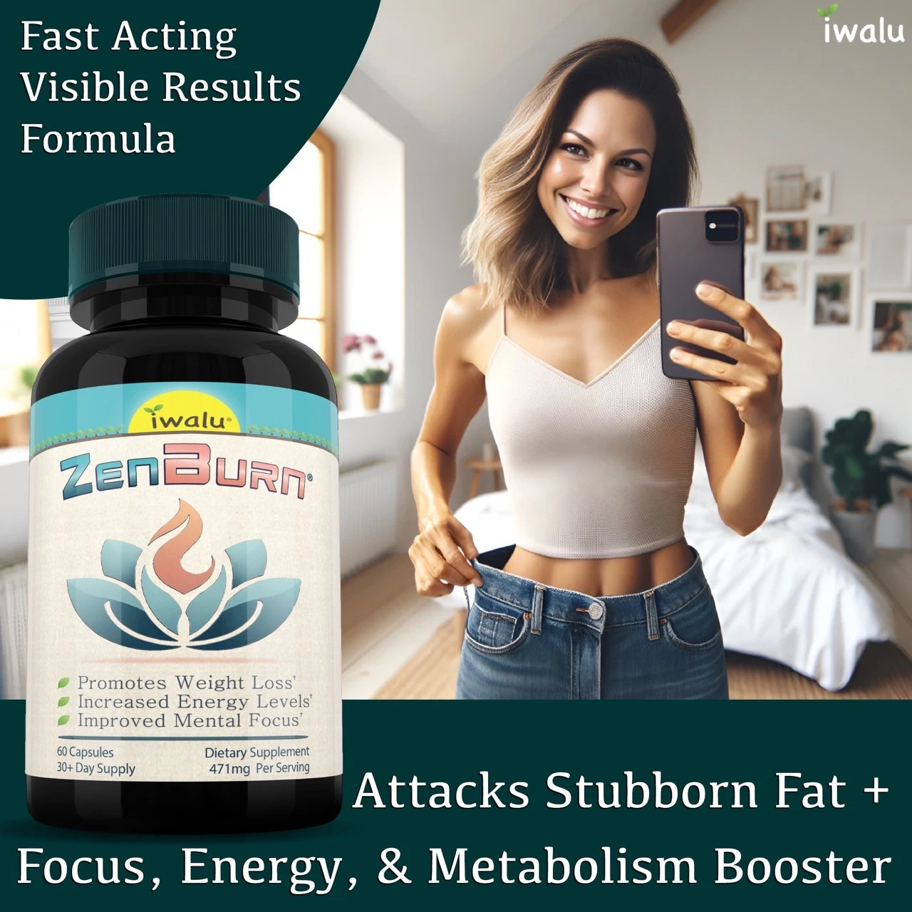 ZEN BURN | Best Diet Pills for Weight Loss Over the Counter | FAST FREE SHIP