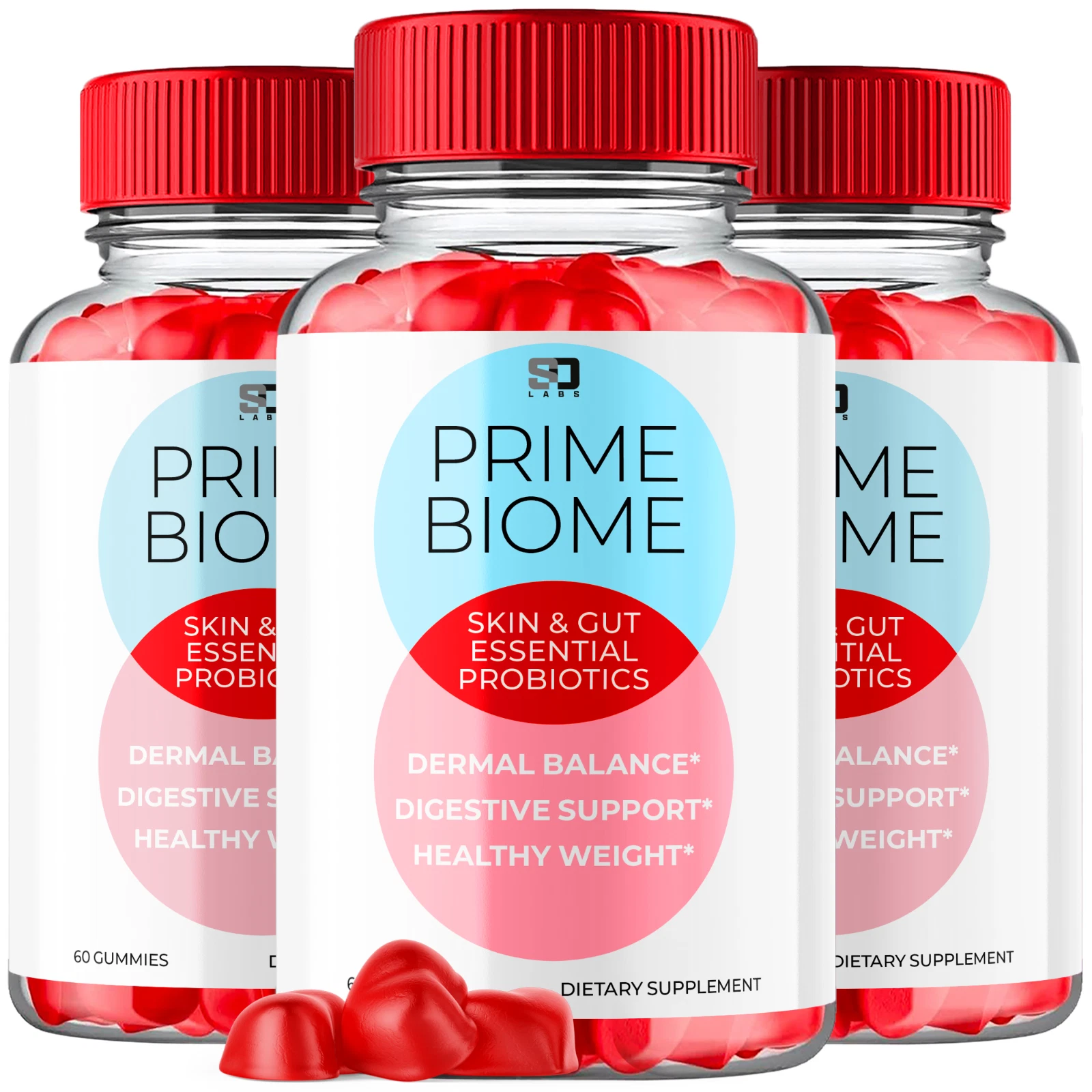 Prime Biome Keto ACV Gummies 1000MG Maximum Strength Formula 180 Gummies
