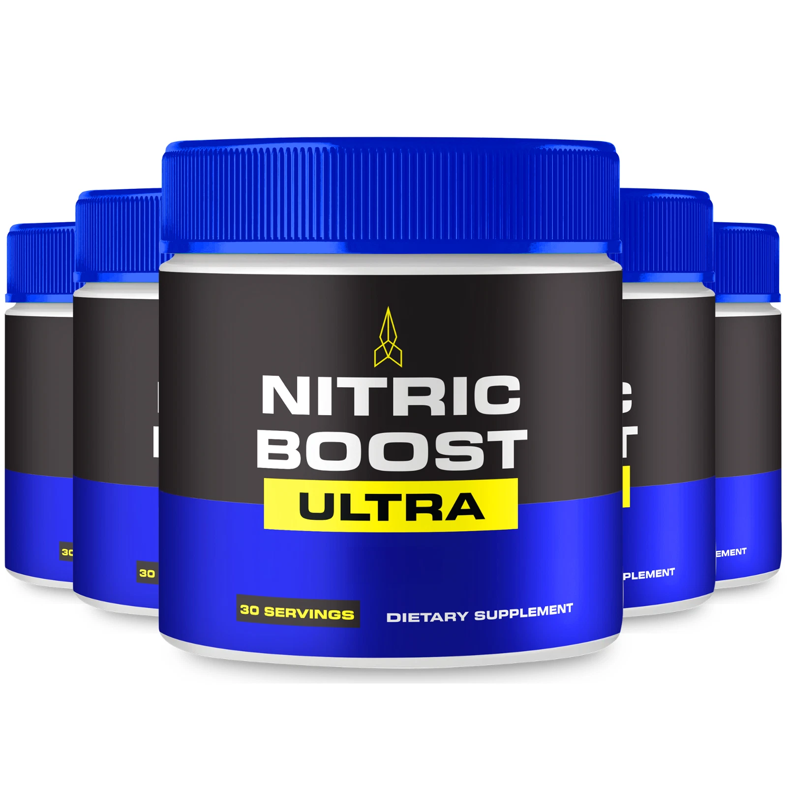 (5 Pack) Nitric Boost Advanced Energy Support Supplement - Health Support Powder