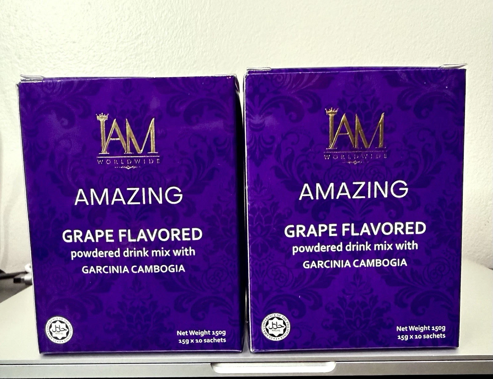 IAM Amazing Grape Juice with Garcinia Cambogia 2 Boxes / 20 Sachets
