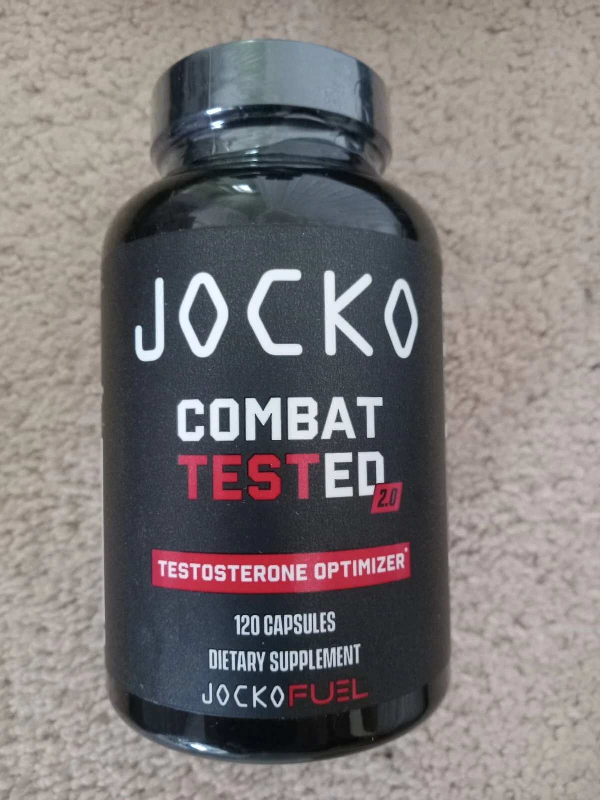 JOCKO COMBAT TESTED 2.0 (Testosterone Booster) $35 MSRP--FREE SHIPPING!