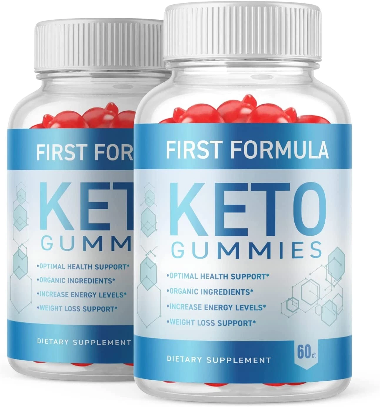 2 Pack - First Formula Keto ACV Gummies - Vegan, Weight Loss Supplement-120 Gums