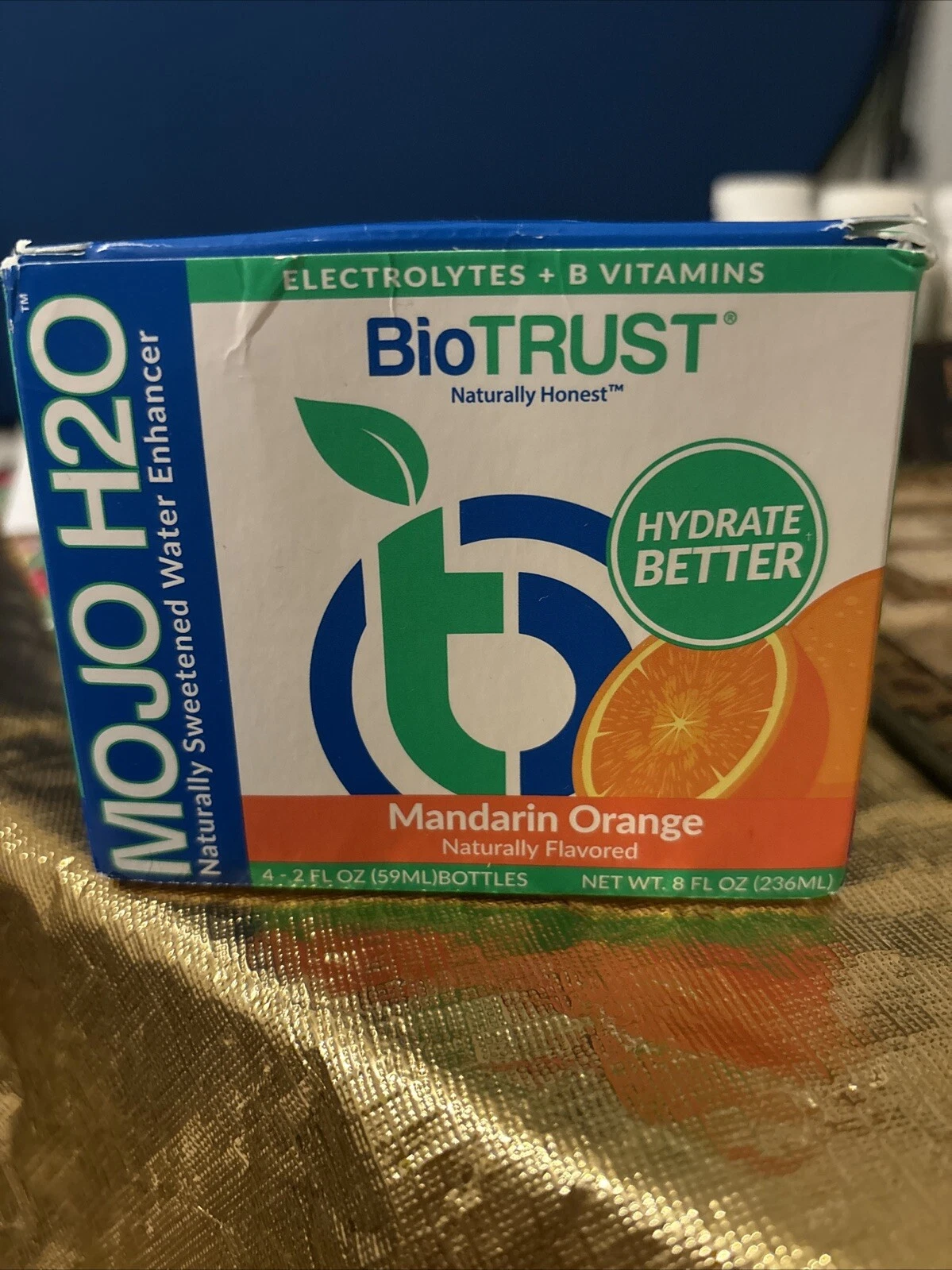 Biotrust Mojo H20 (Three 2 Oz Bottles In Box)