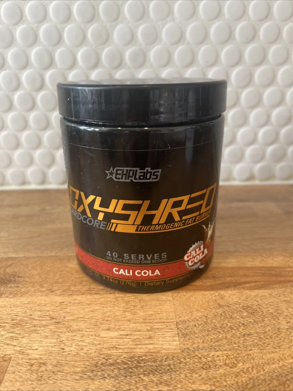 OxyShred Hardcore, Thermogenic Fat Burner, Cali Cola, 9.74 oz (276 g) Exp3/30/25