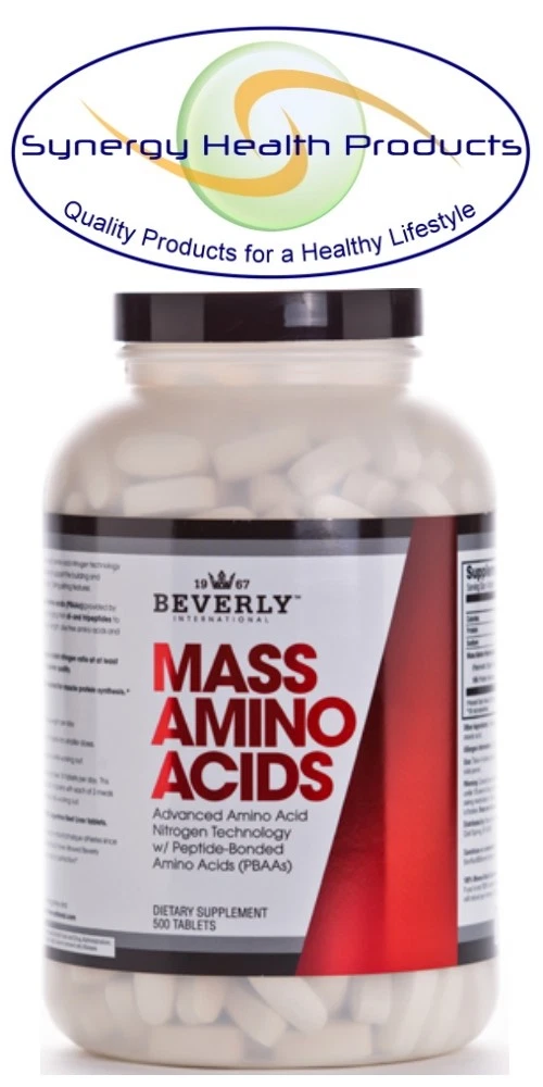 Beverly International MASS AMINO ACIDS 500 Tablets Advanced Formula OUT-OF-STOCK