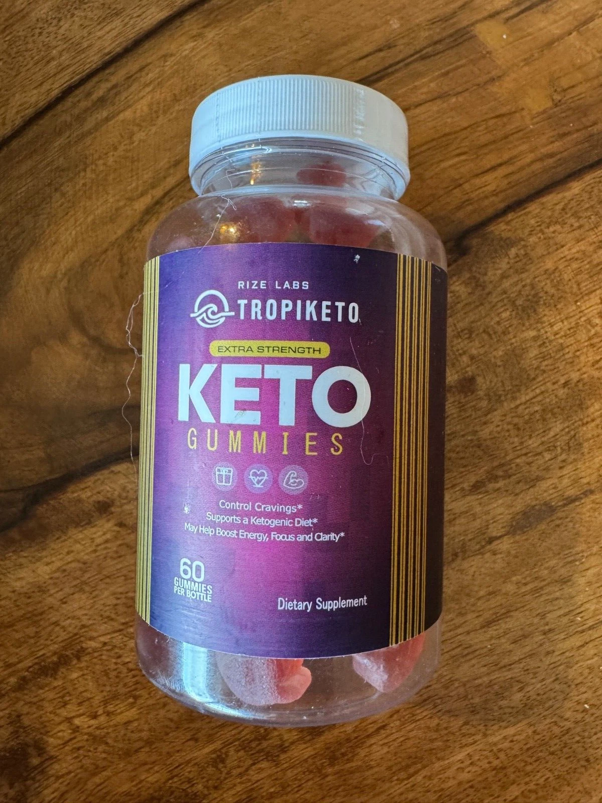 Tropiketo Fat Burning Keto Gummies -Advanced Weight Loss & Energy 60ct - 8/2025