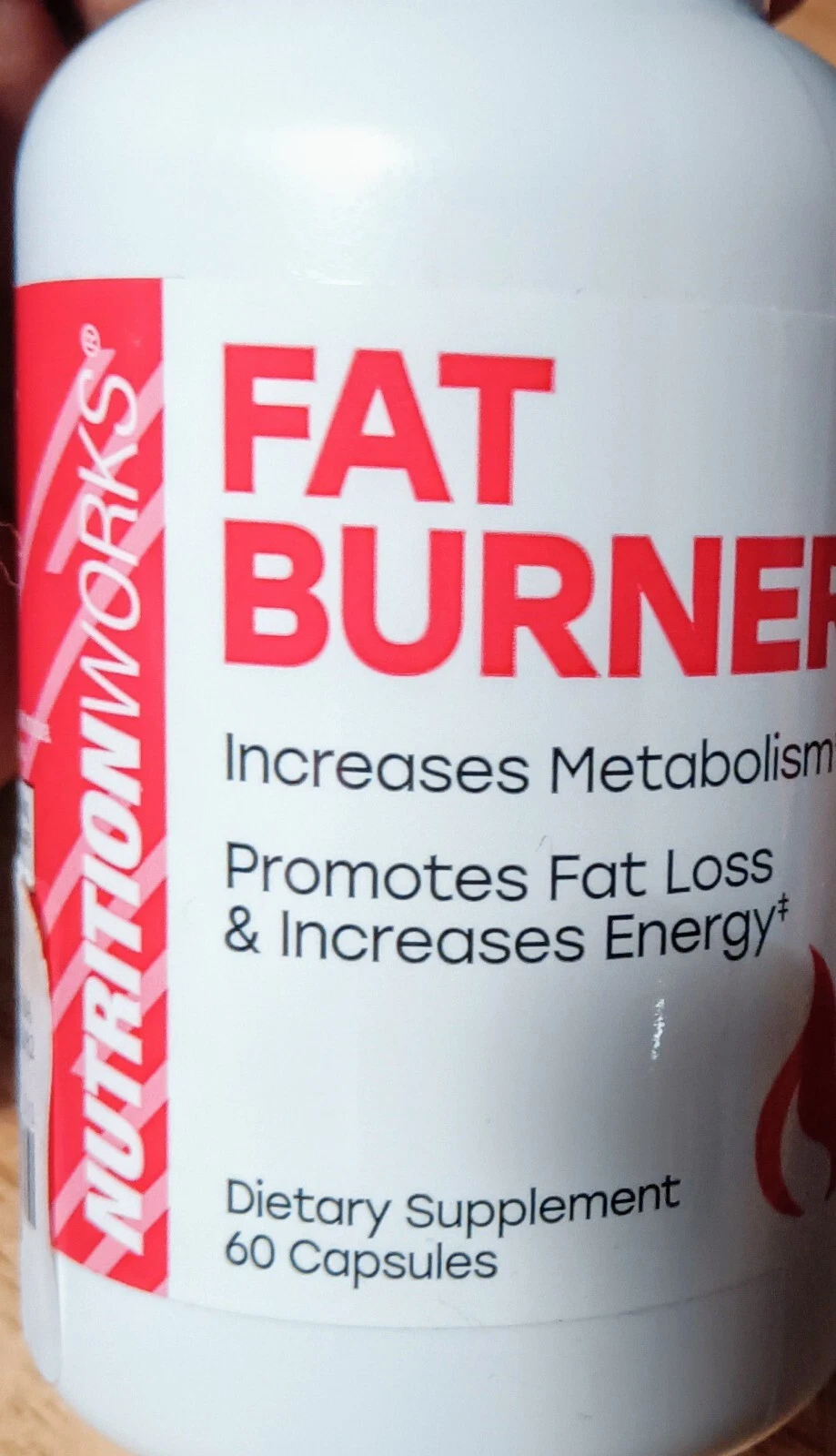 Nutrition Works Fat Burner 60 Capsules Exp 06/26 New!! Sealed!!