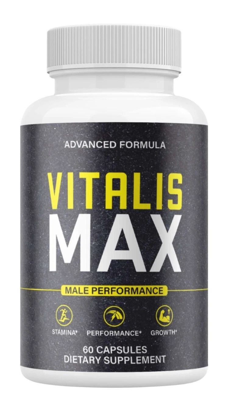 (1 Pack) Vitalis Max Pills for Men to Boost Male Health, Performance, & Vitality