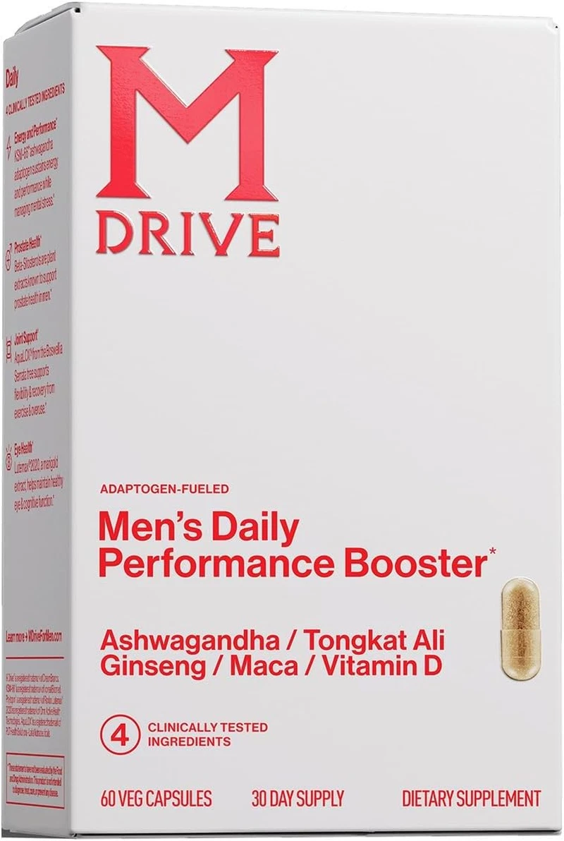 Men'S Daily Performance Complex Support Supplement for Men - Ashwaghanda, Ton...