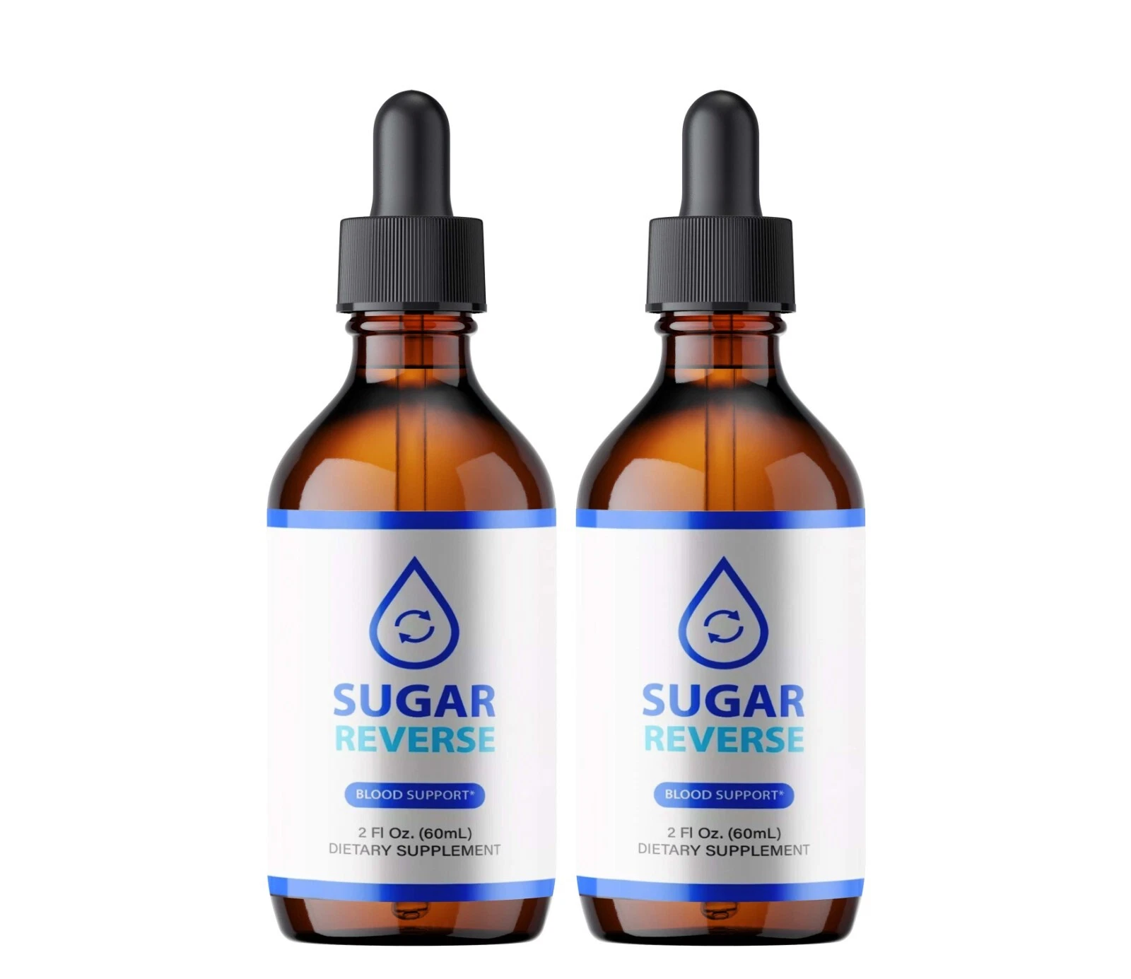 (2 Pack) Sugar Reverse Drops, Natural Blood Support Formula, SugarReverse Drops