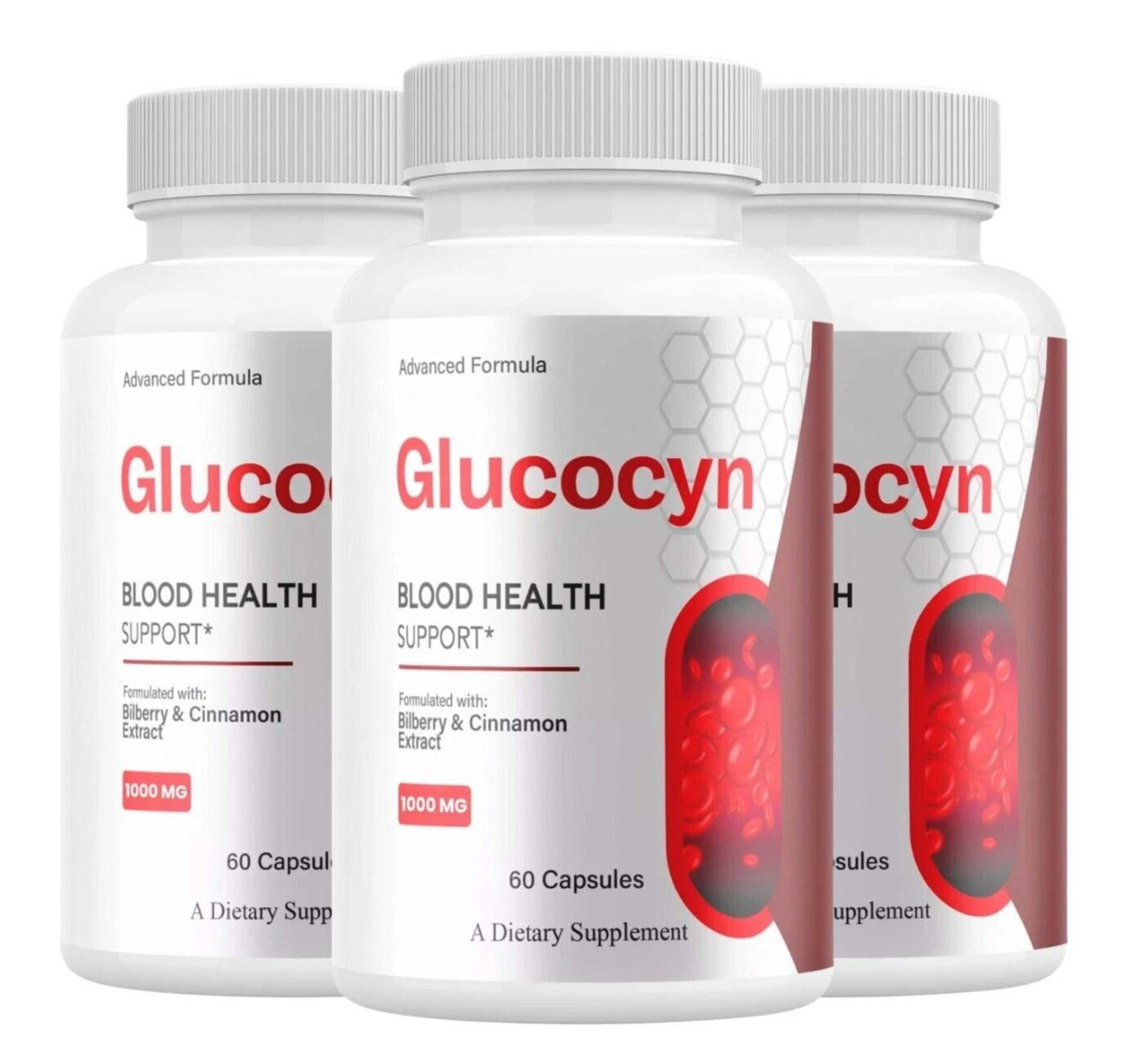 Glucocyn Glycogen Pills, Glucocyn Advanced Support ( 3 Pack )