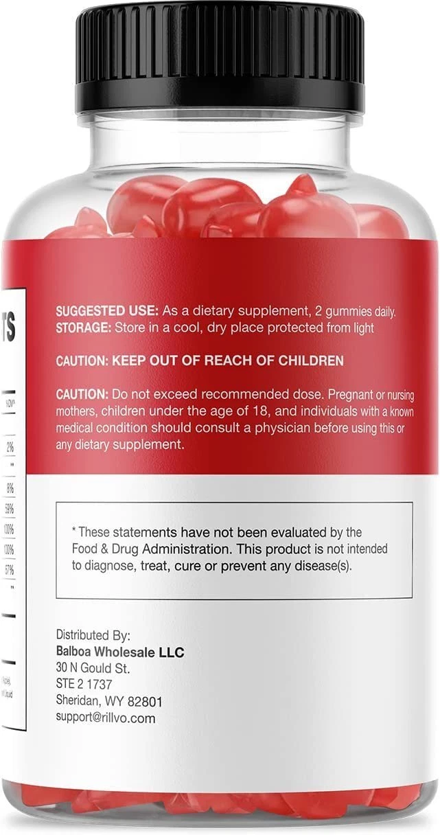 Rillvo (2 Pack) OptiPlex Keto Gummies, OptiPlex ACV (120 Gummies)
