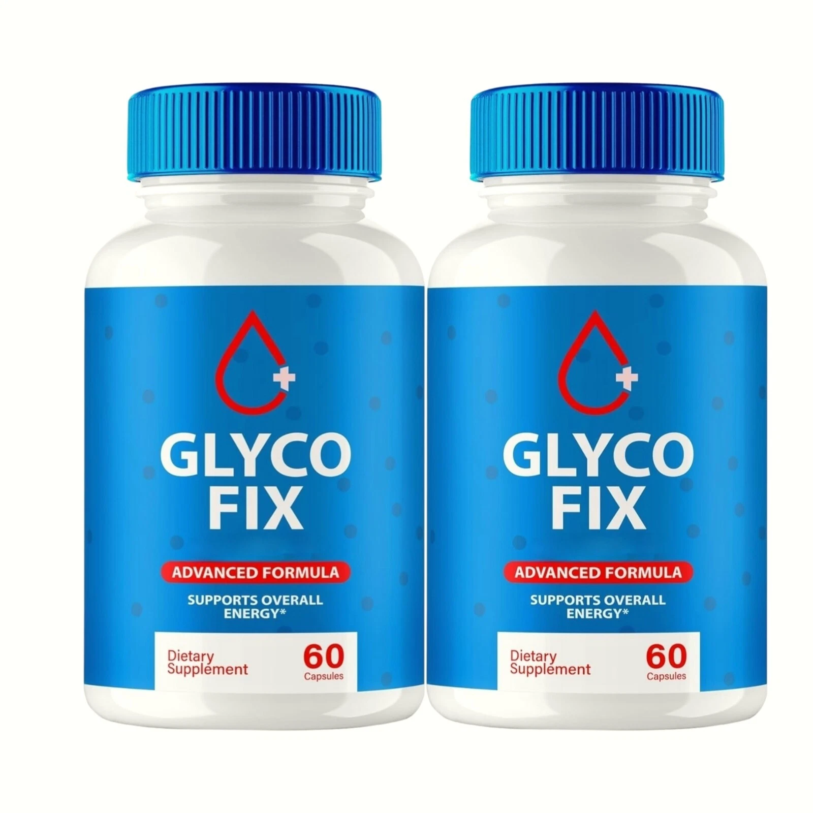 2-Pack Glyco Fix Blood Support to Maintain Blood Levels, Glycofix - 120 Capsules