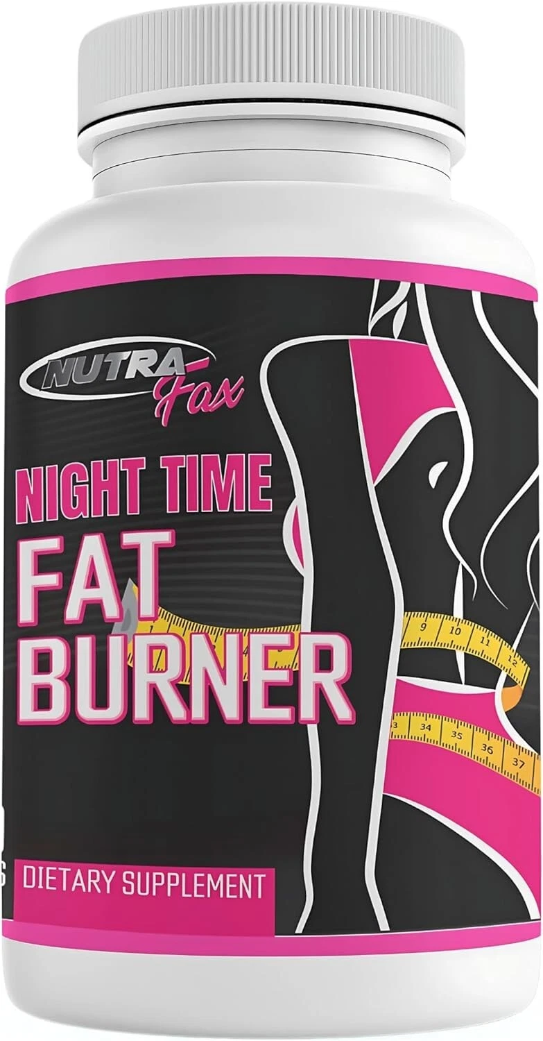 Night Time Fat Burner, Weight Loss Pills for Women - Metabolism Belly Booster