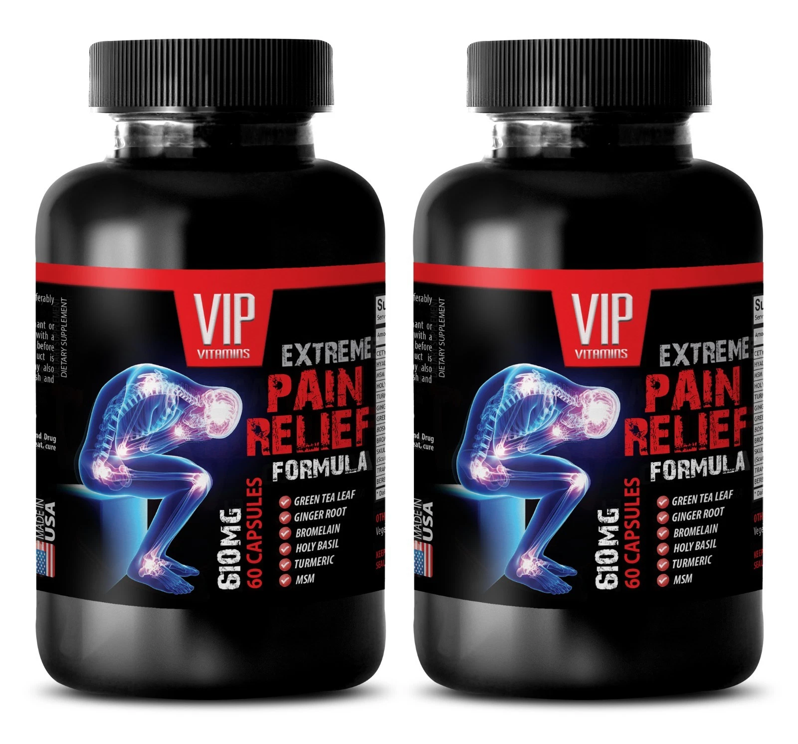 Organic ginger root - PAIN RELIEF EXTREME FORMULA 2B- mood support for women