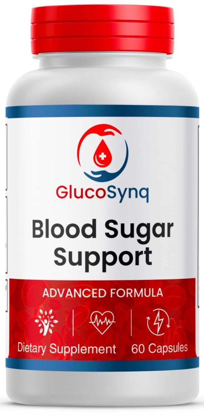 Gluco Synq Blood Health, Gluco Sync Supplement Advanced Formula 60 Capsules