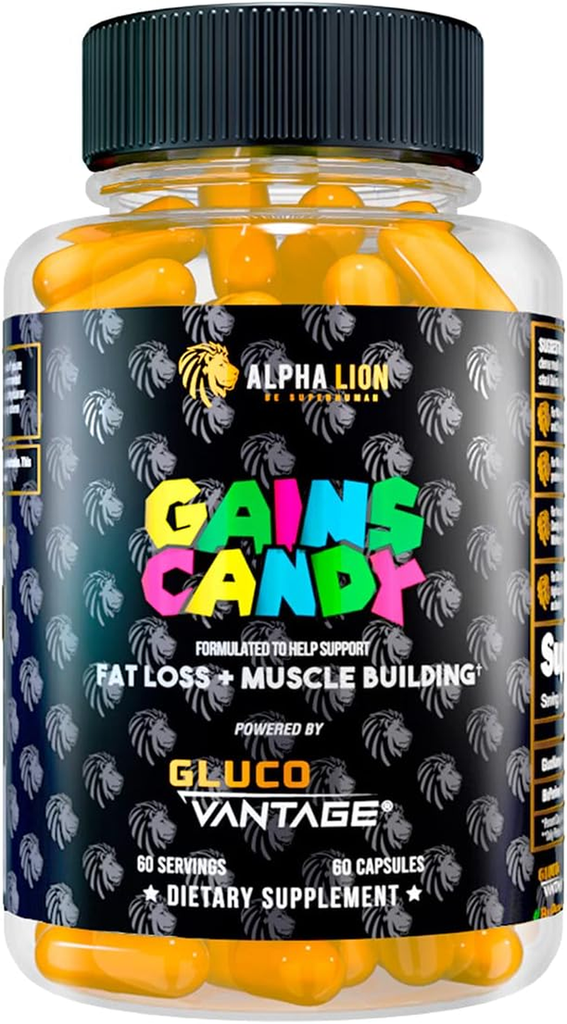 Gains Candy, Supplement Pills That Support Weight Loss, Muscle Building, Decr...