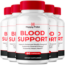 (5 Pack) Happy Pulse Blood Pills - Healthy Blood Levels & Circulation Capsules