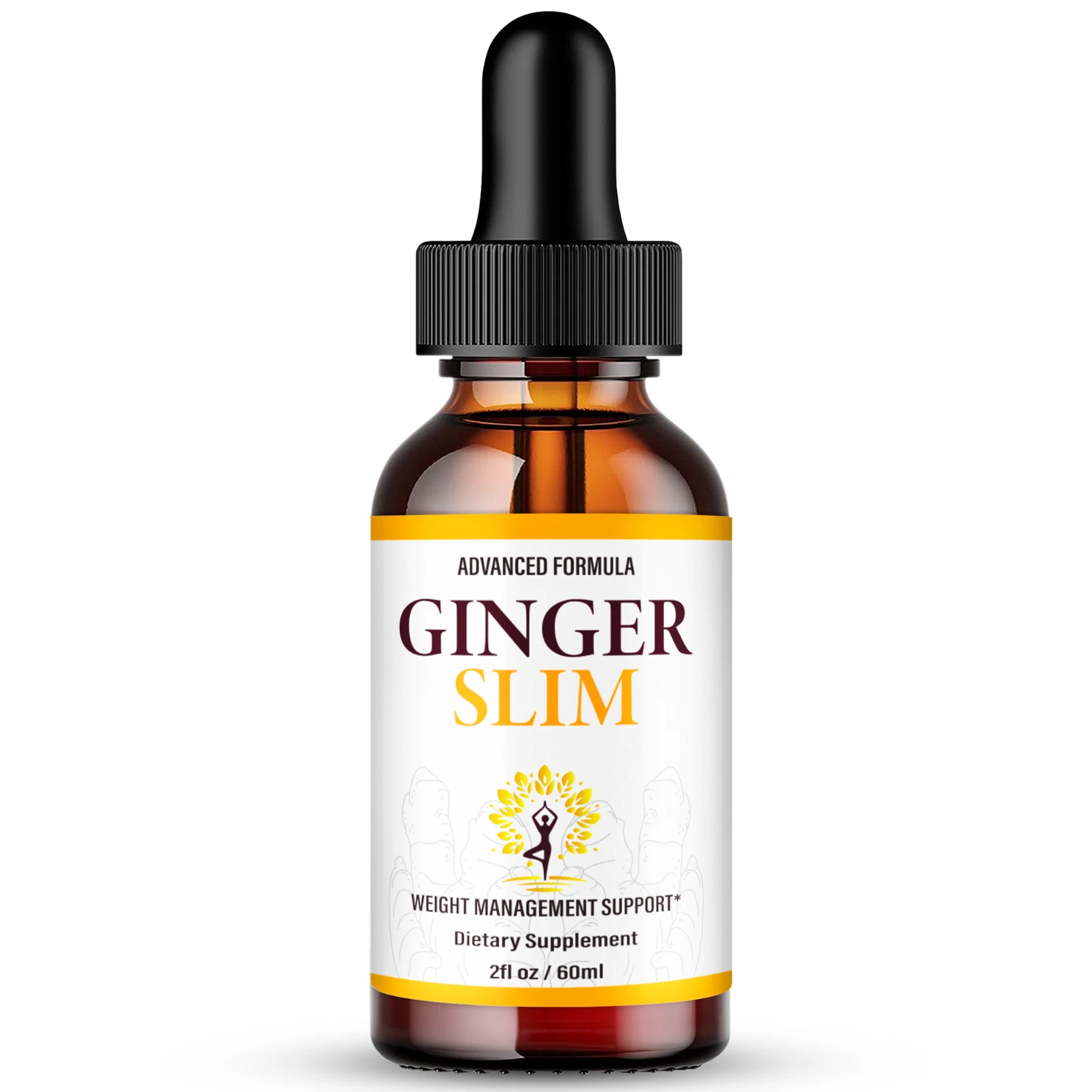 (1 Pack) Ginger Slim Drops, GingerSlim Weight Loss Drops to Support Fat Burning