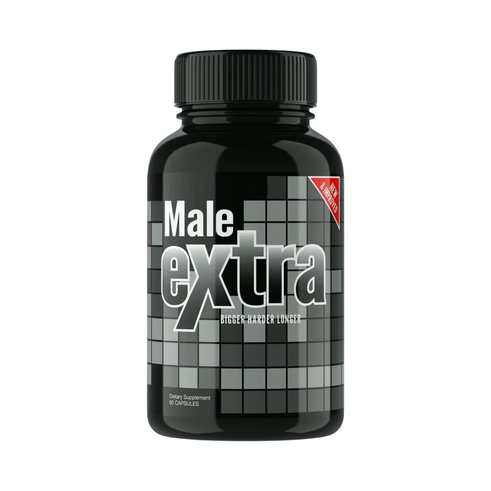 Male Extra Pills Performance Supplement, MaleExtra for Men - 60 Capsules