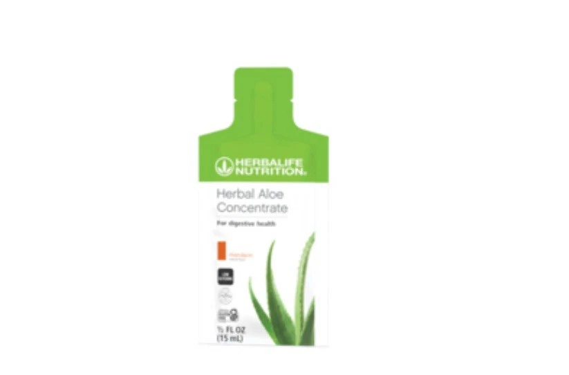 Herbalife Herbal Aloe Concentrate - Mango – 5 Single Serve Packets
