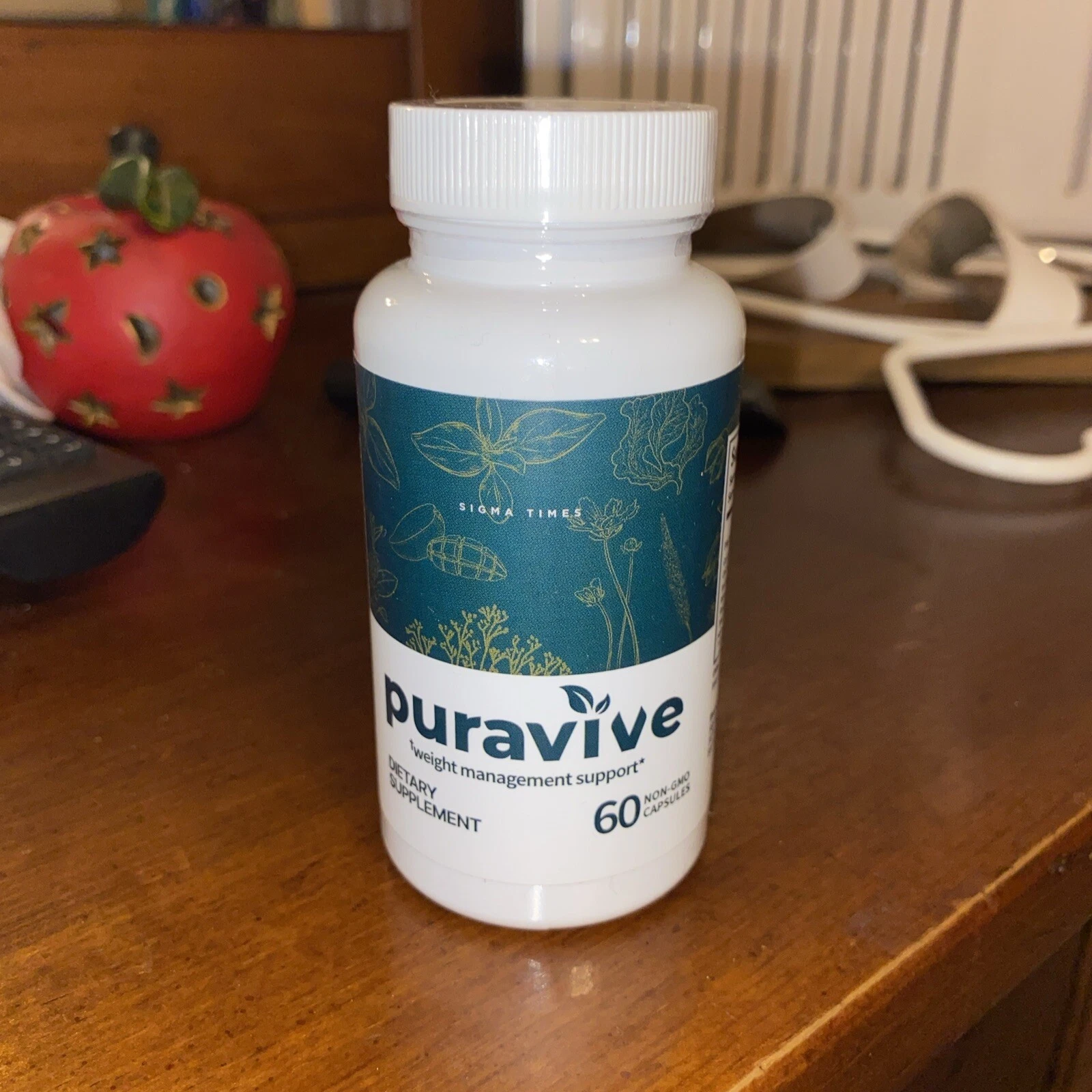 Puravive Pills, Puravive Supplement for Weight Loss Support (60 Capsules)