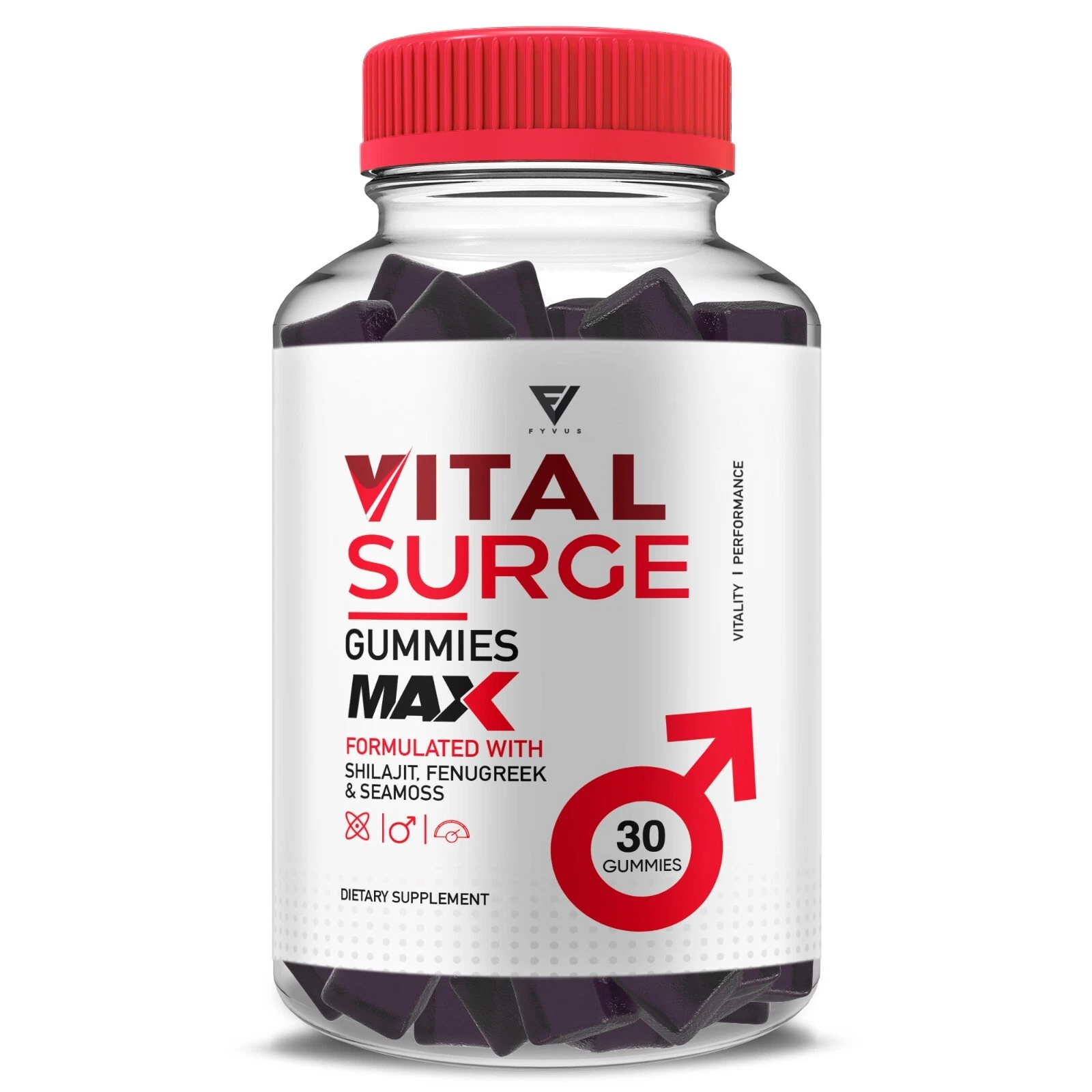 Vital Surge Max Gummies VitalSurge Max Supplement (1 Month Supply)