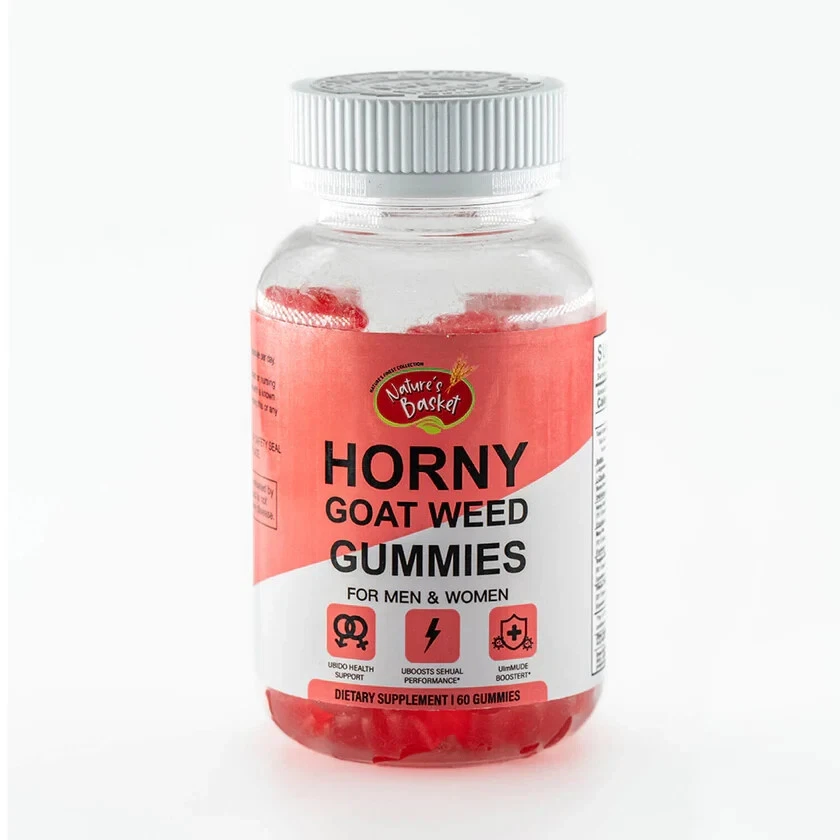 Nature's Basket Horny Goat Weed 60 Gummies Free Shipping