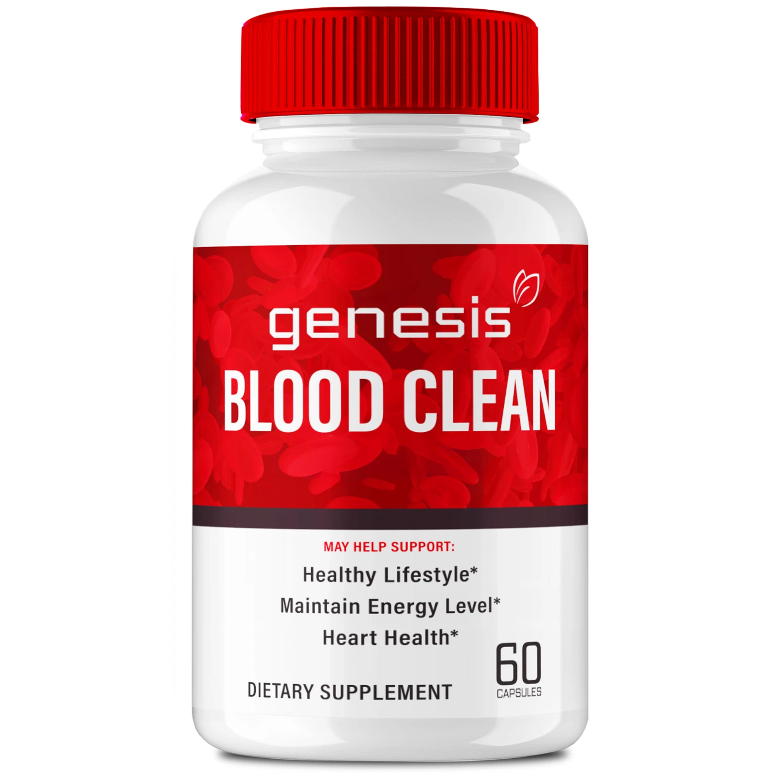 Genesis Blood Clean Capsules to Support Blood Sugar & Pressure 60ct