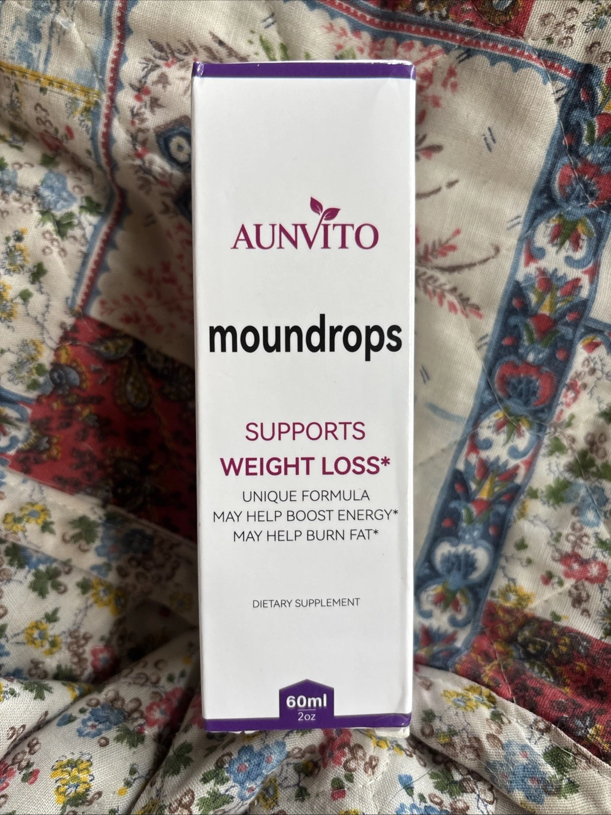 Aunvito Moundrops To Support Weight Loss Drops 2oz Exp: 11/02/2028