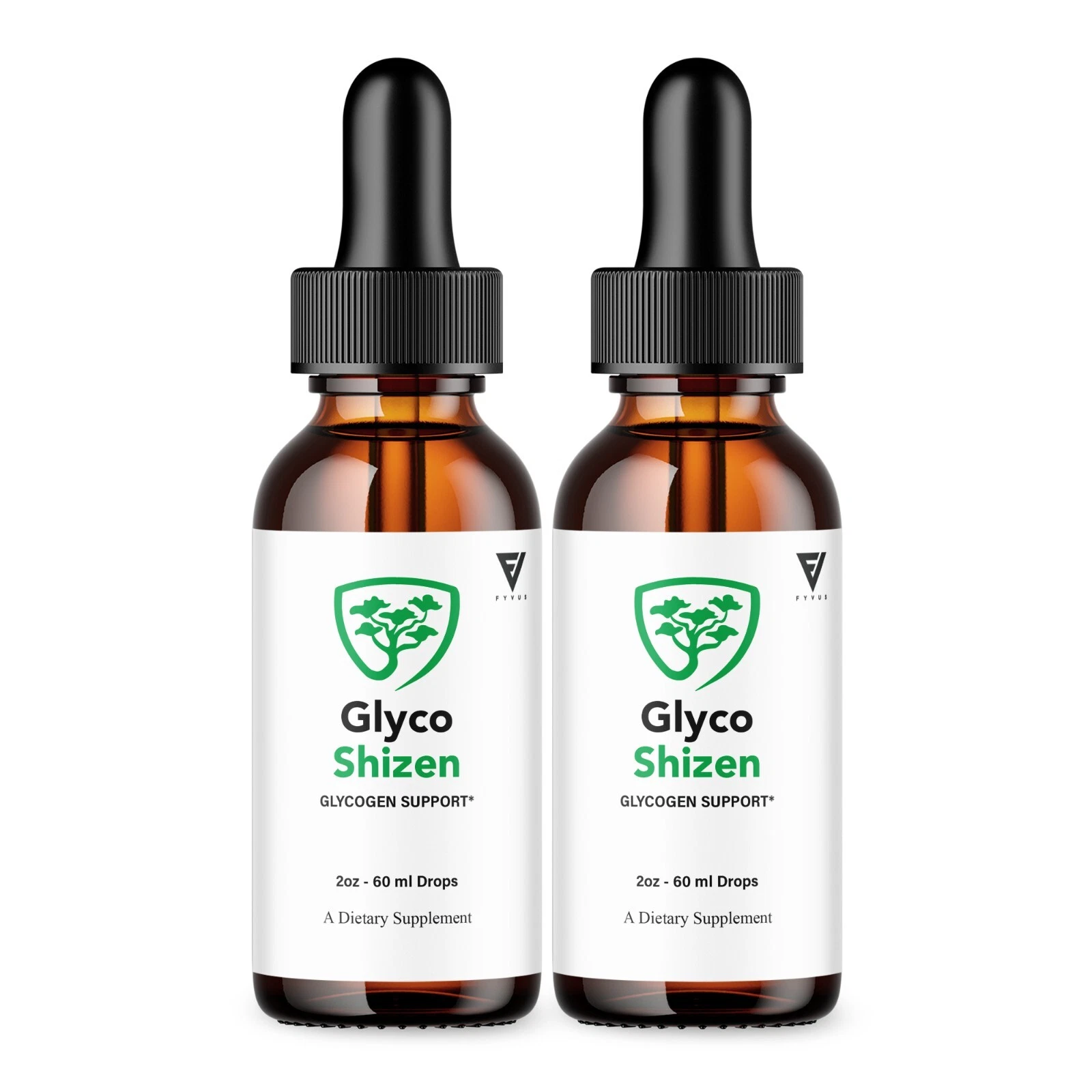 (2 Pack) Glyco Shizen Drops GlycoShizen Advanced Liquid Drop Supplement (4oz)