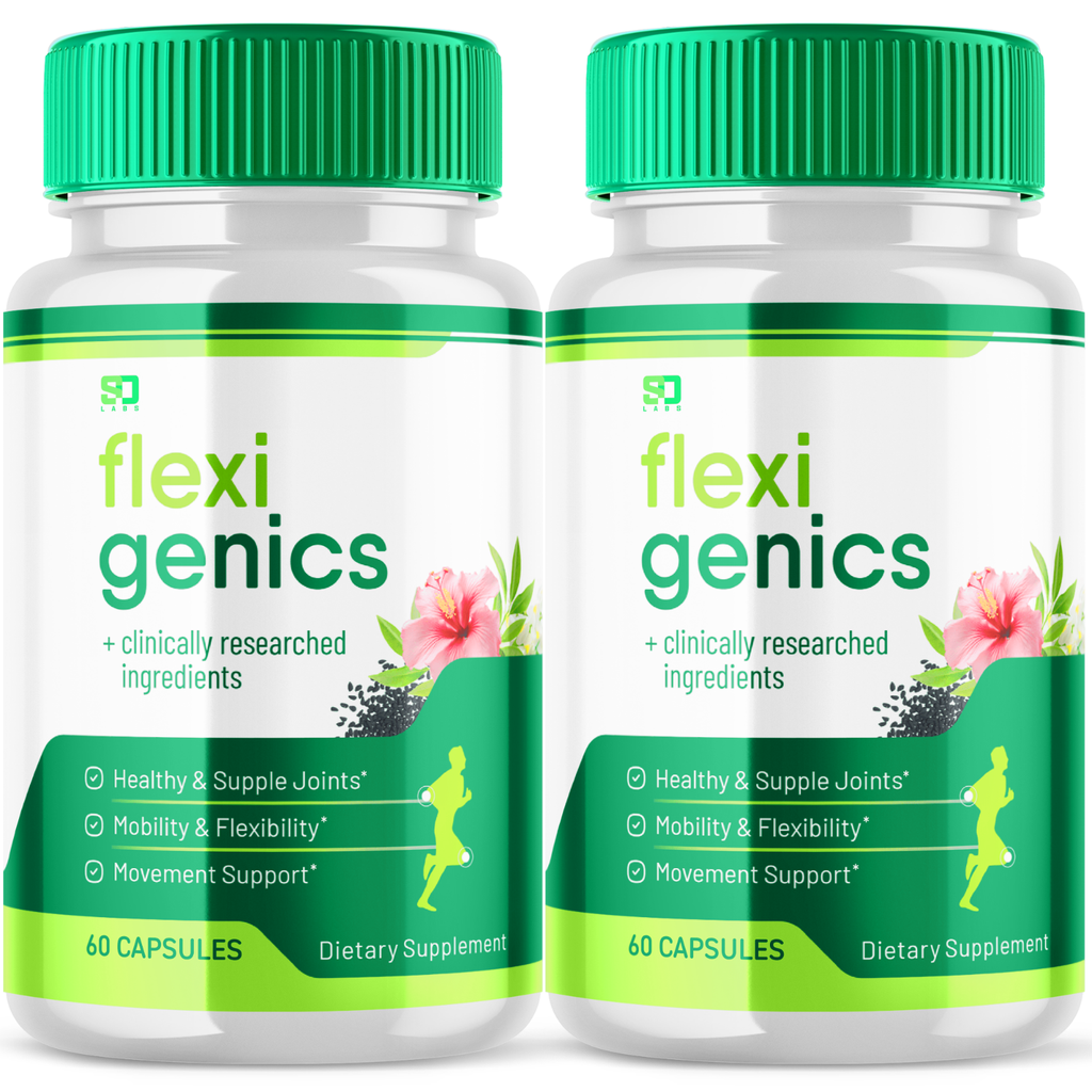 Flexigenics Enhance Mobility, Flexibility & Support Active Lifestyle (2 Pack)