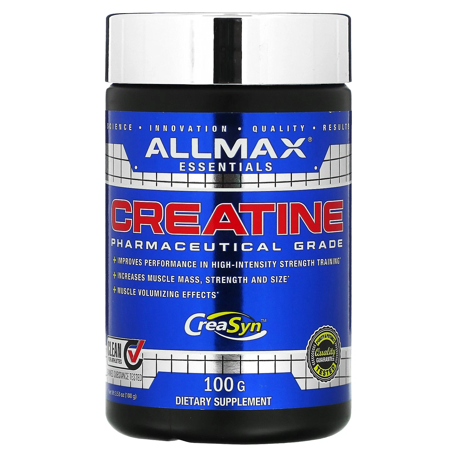 Creatine, Pharmaceutical Grade, Unflavored, 3.53 oz (100 g)