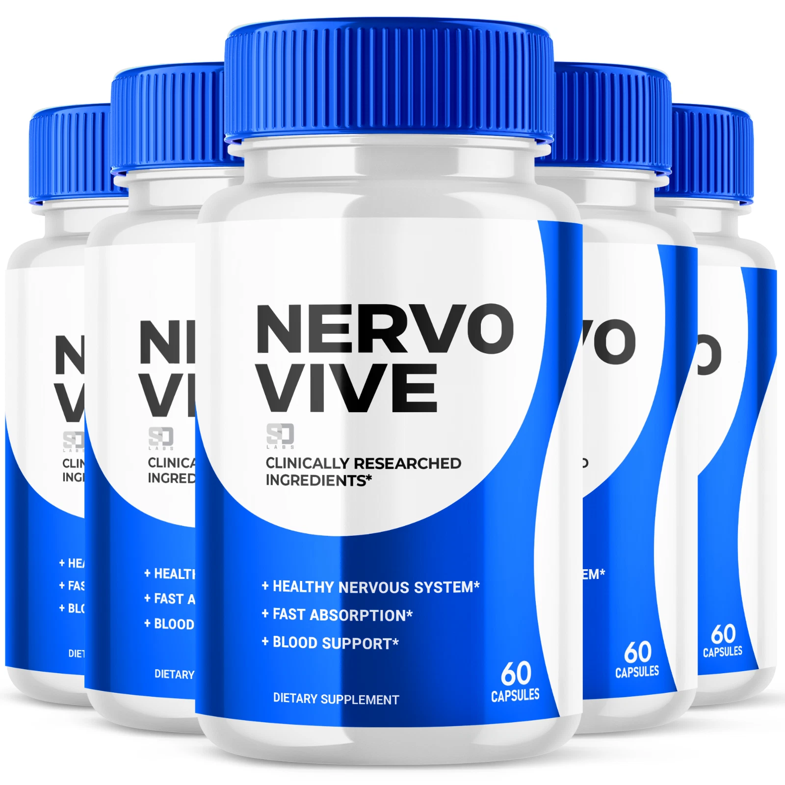 Nervovive Nerve Relief Pills - Enhance Mobility and Comfort (5 Pack)