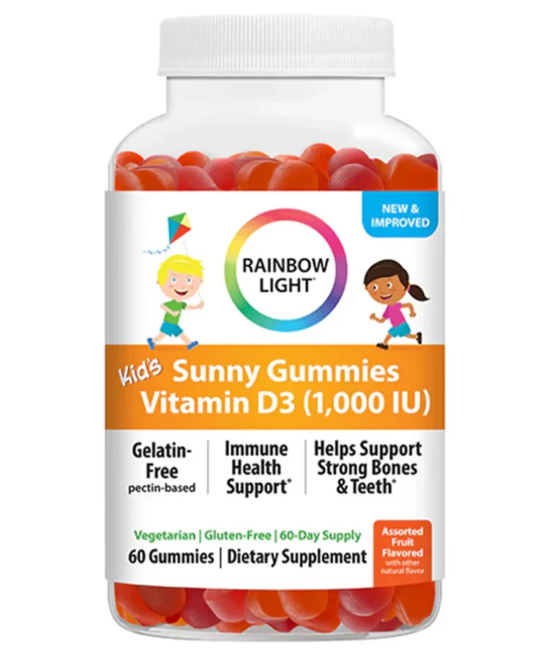 3 Pack Rainbow Light Kid's Sunny 3 x 60 Gummies Vitamin D3 1000 IU