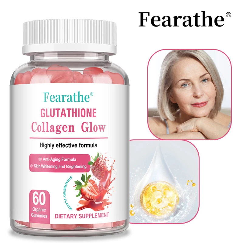 Glutathione Collagen Gummies - Brighten the complexion and fade dullness