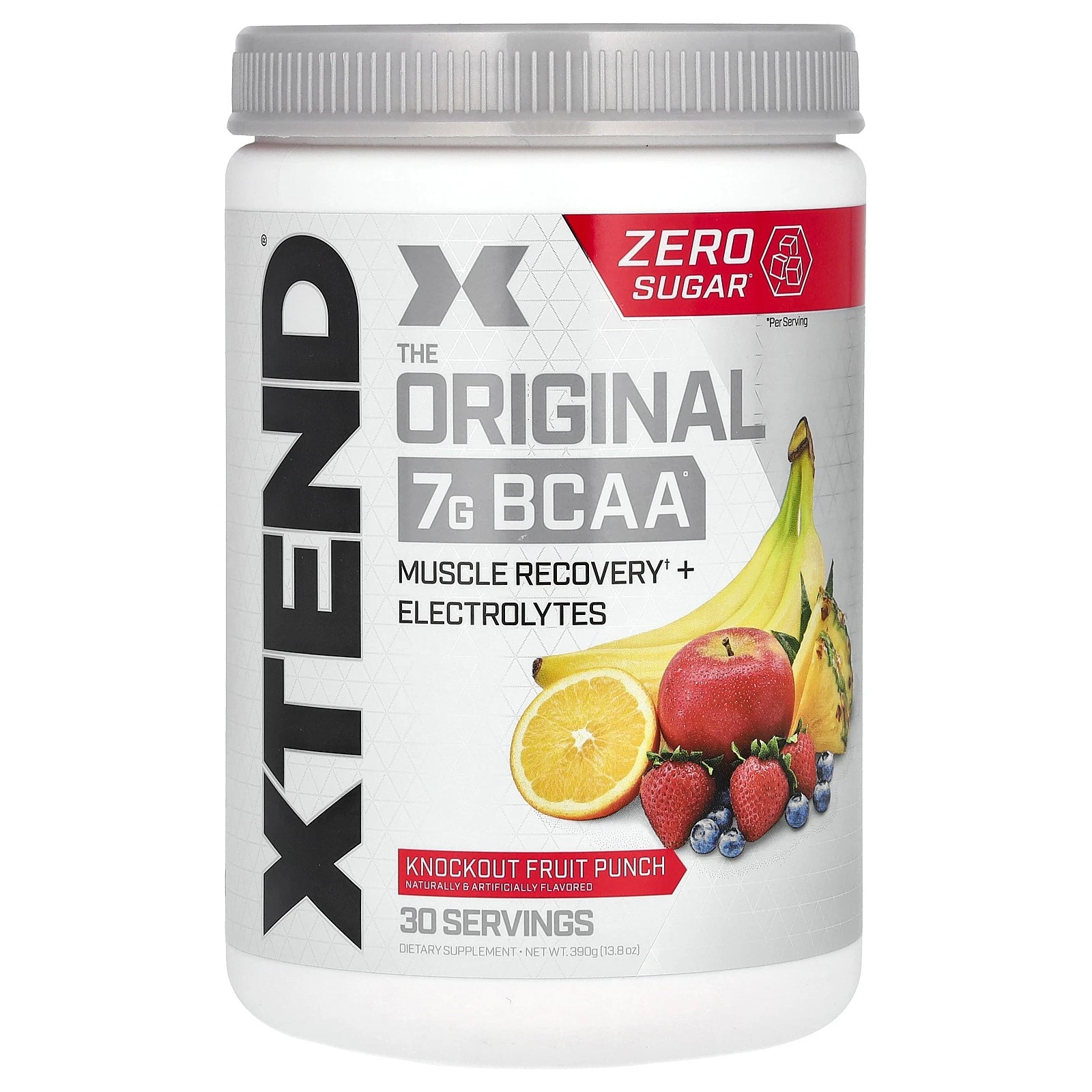 7G BCAA, Knockout Fruit Punch, 13.8 oz (390 g)