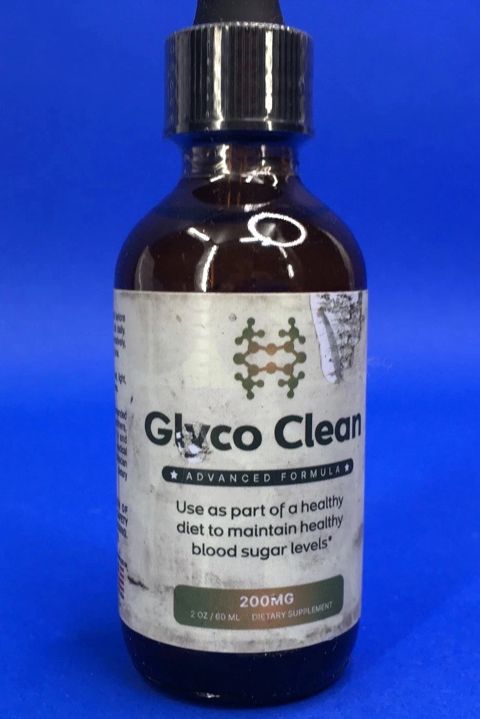 Glyco Clean Advanced Formula Blood Sugar Support 200 Mg 2 oz